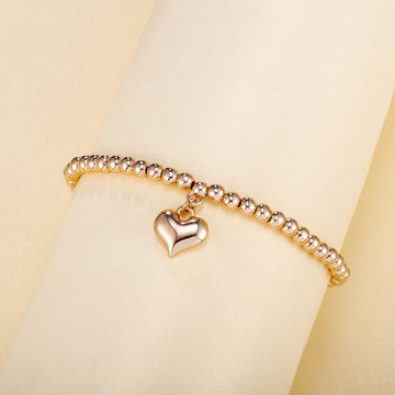 3pcs/set 4MM 5MM 6MM Beads Bracelets for Women Gold Silvery CCB Beaded Handmade Bracelet Fashion Jewelry Gift 2021 daiiibabyyy